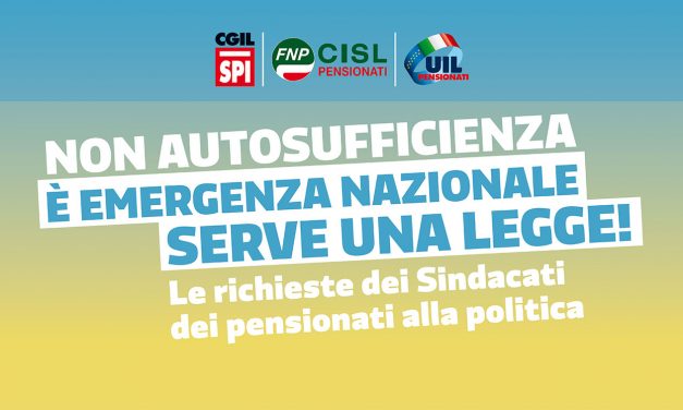 Non autosufficienza emergenza nazionale