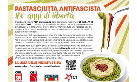 Pastasciutta antifascista – 80 anni di libertà