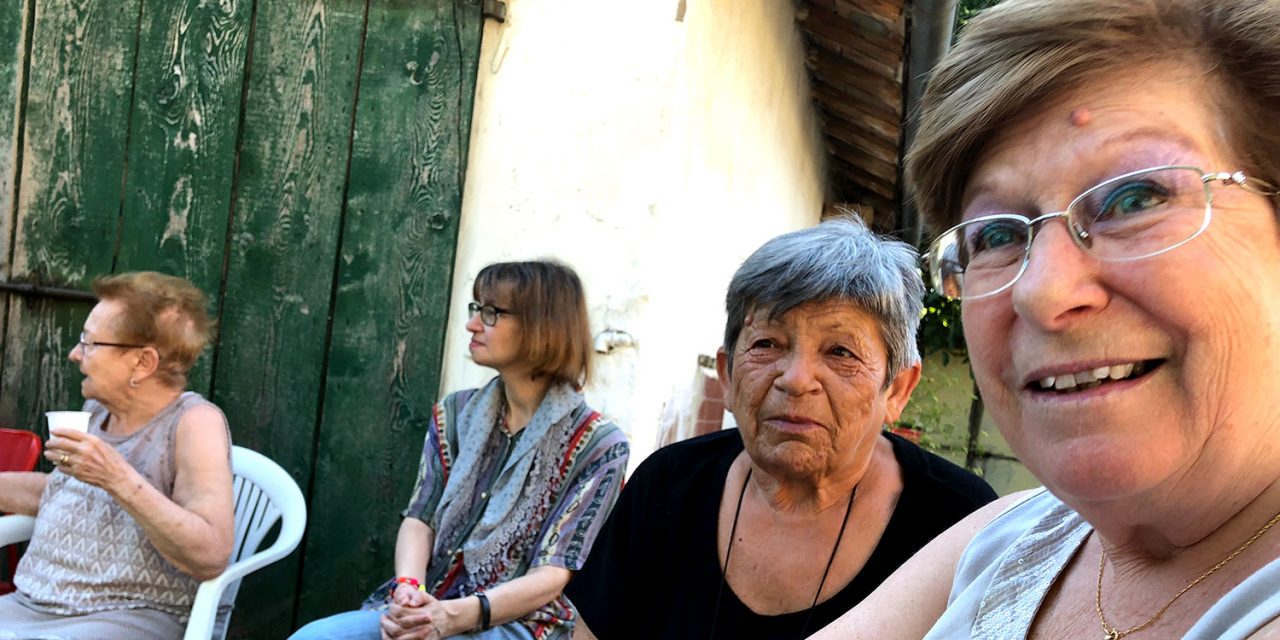 Tiziana, in movimento